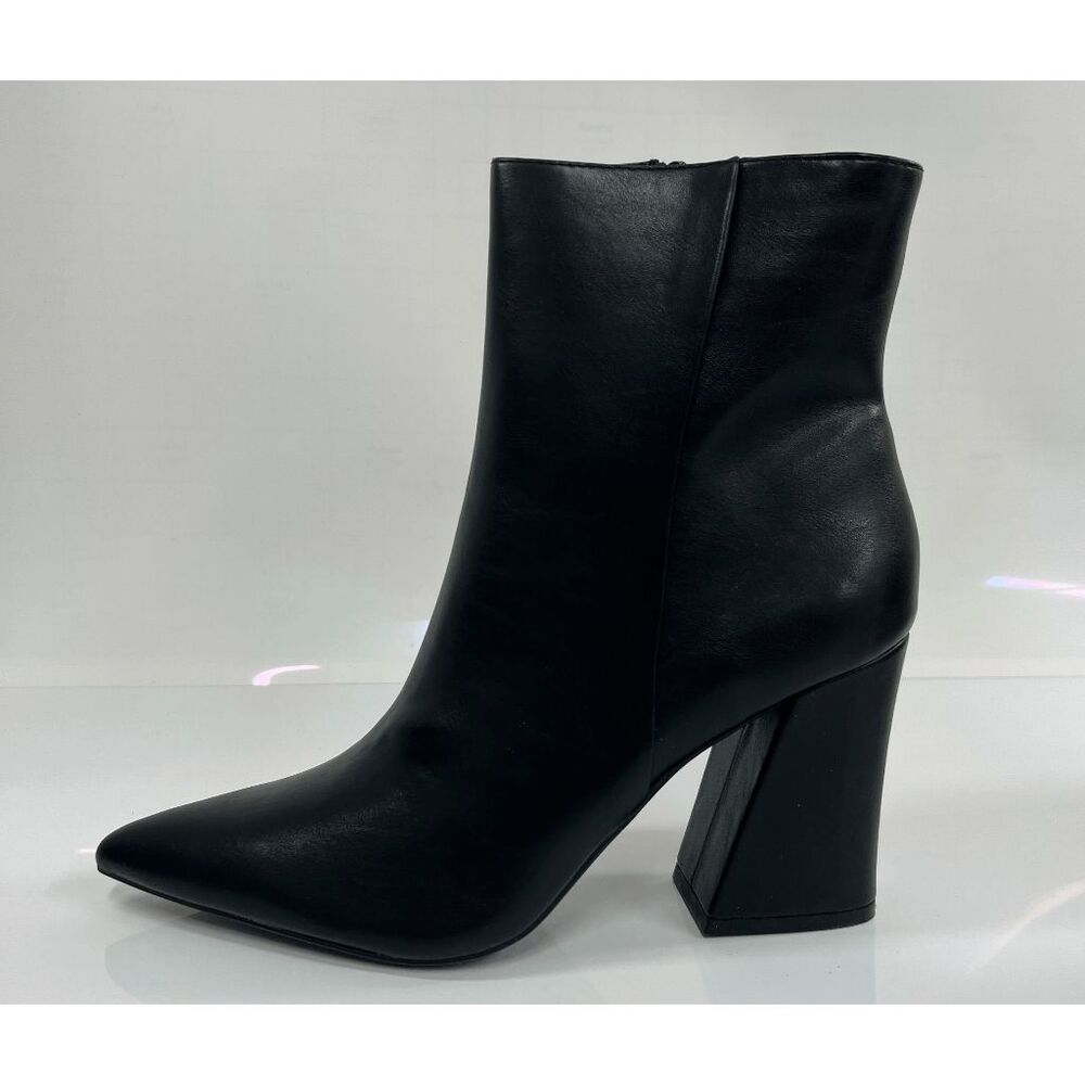Madden Girl Women's Cody Flared Heel Dress Boots - Black 9.5M - Picture 3 of 9